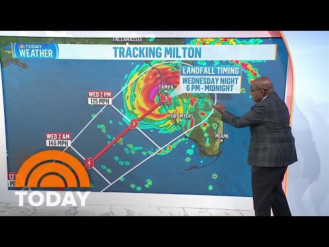 Hurricane Milton: TODAY's Al Roker tracks Category 4 storm's path