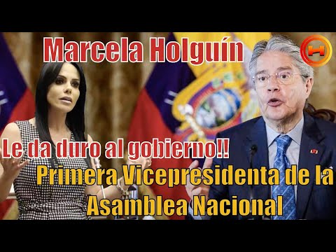 Marcela Holguin le da con todo al gobierno de Lasso