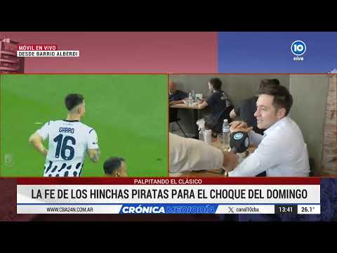 Móvil en vivo: los hinchas de Belgrano palpitan el clásico cordobés