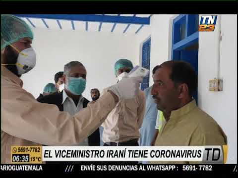 Viceministro de Salud iraní padece coronavirus