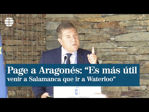 Page a Aragonés: Es más útil ir a Salamanca que a Waterloo, ahí no se consigue nada
