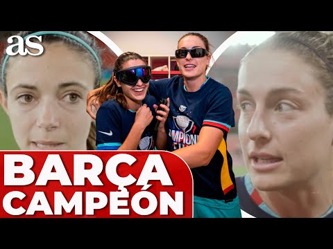 FC BARCELONA, campeón LIGA F: Alexia Putellas y Aitana Bonmatí hablan del TÍTULO