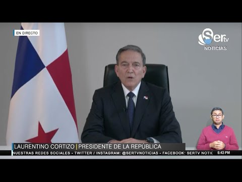 Mensaje a la nación del presidente Laurentino Cortizo