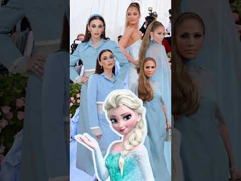 PRINCESAS #DISNEY EN LA #METGALA  ¿A QUIÉNES VEREMOS HOY EN LA #ALFOMBRAROJAE!? #shorts