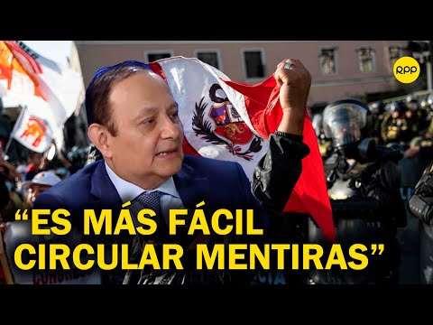 Dr. Walter Gutiérrez sobre crisis en Perú: Es más fácil hacer circular mentiras que inocular ideas