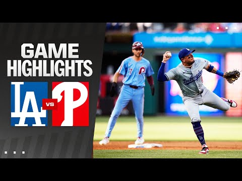 Dodgers vs. Phillies Game Highlights (7/11/24) | MLB Highlights