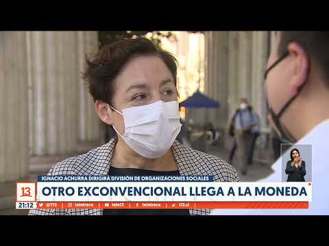 Exconvencial, Ignacio Achurra, llega a cargo en La Moneda
