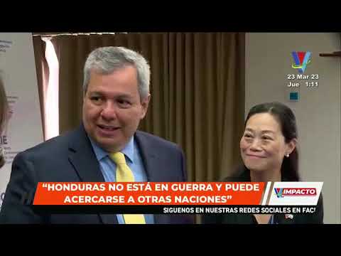 Andrade: “Honduras no esta guerra y puede acercarse a otras naciones”