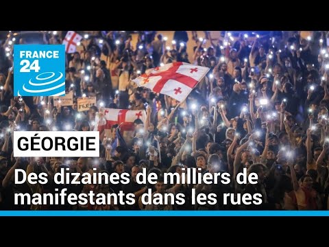 Non à la Russie ! : nouvelle manifestation en Géorgie contre la loi sur l'influence étrangère