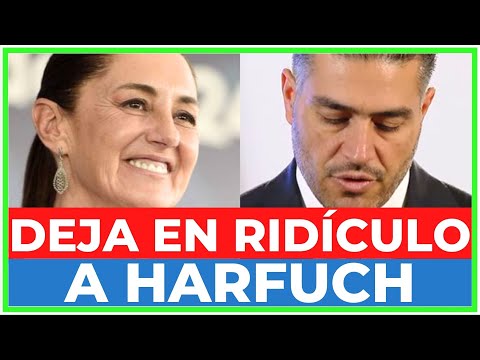 ¡IMPERDONABLE! ¡SHEINBAUM SE EQUIVOCÓ! Humilla a HARFURCH en VIVO