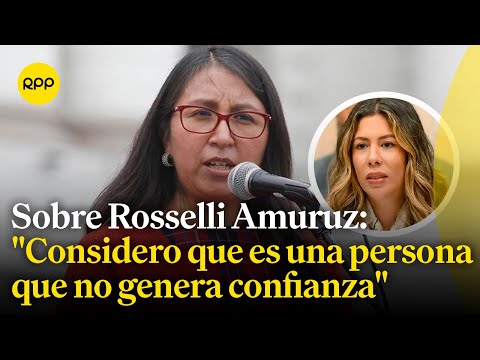 Congresista Ruth Luque explica por qué ha suscrito una moción de censura contra Rosselli Amuruz
