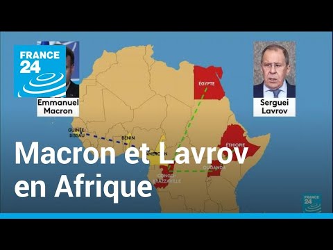 Macron et Lavrov : deux tournées rivales en Afrique • FRANCE 24