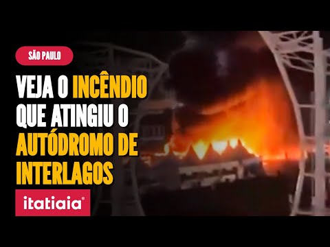 INCÊNDIO ATINGE AUTÓDROMO DE INTERLAGOS, LOCAL DO FESTIVAL LOLLAPALOOZA