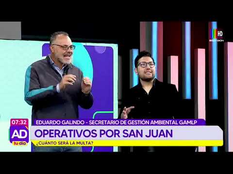 Operativos por San Juan ¡Cuidado, habrá multas!