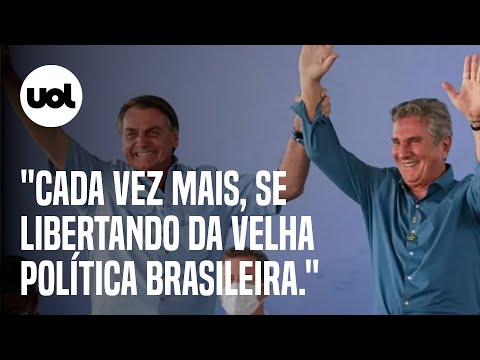 Com Collor no palanque, Bolsonaro critica 'velha política' no Nordeste