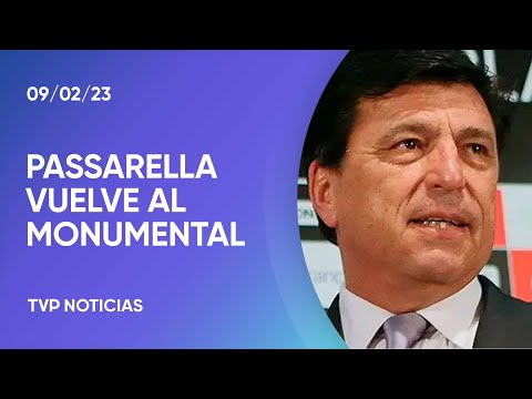 Daniel Passarella, de nuevo en la cancha de River