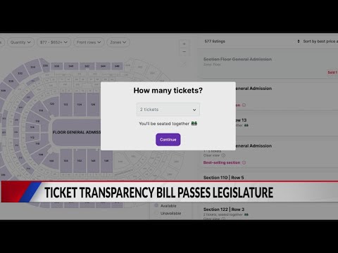 Gov. Polis to consider bill for more transparency in online ticket sales
