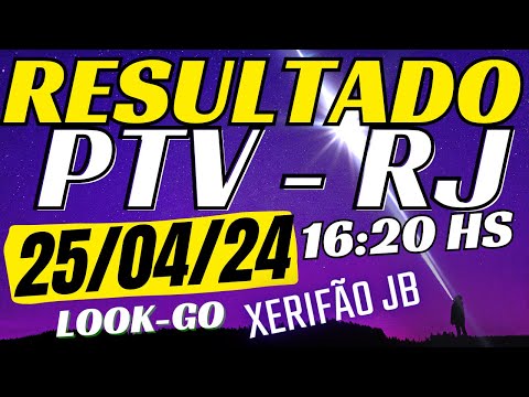 Resultado do jogo do bicho ao vivo - PTV - Look - 16:20 25-04-24