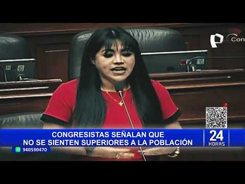 Congresistas Vivian Olivos y Pasión Dávila denuncian que también son víctimas de extorsión