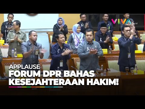 Hakim Geram! Rapat DPR Berubah Riuh Tepuk Tangan Gegara Ini