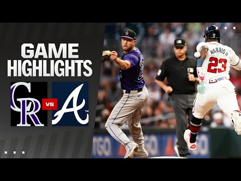 Rockies vs. Braves Game Highlights (9/3/24) | MLB Highlights