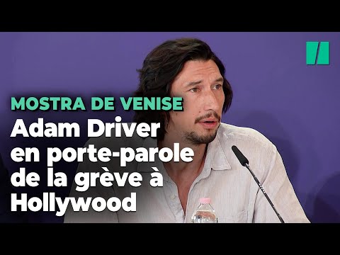 Grève à Hollywood : À la Mostra de Venise, Adam Driver n’a pas hésité à tacler Netflix et Amazon