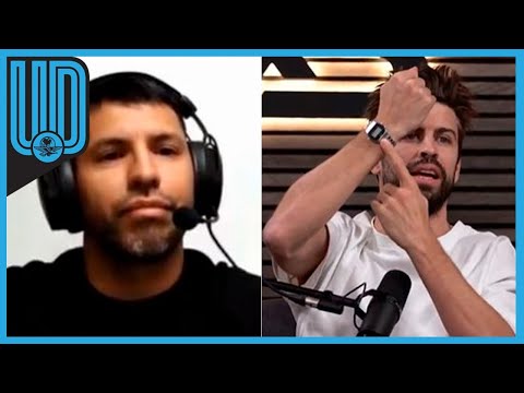 Piqué y ‘Kun Agüero viven “incómodo” momento por la canción de Shakira