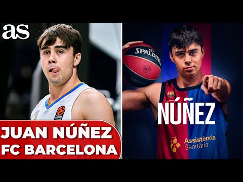 JUAN NÚÑEZ tras su fichaje por el FC BARCELONA: ES UN PASO ADELANTE, CONTENTO DE HACERLO AQUÍ