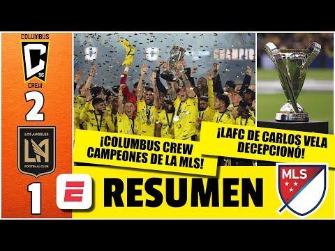 LAFC de Carlos Vela falló y el COLUMBUS CREW ES CAMPEÓN DE LA MLS CUP 2023 tras imponerse 2-1 | MLS