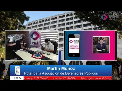 Entrevista- Abg. Martín Muñoz- Pdte. de la Aso. de Defensores Públicos