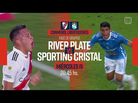 River Plate VS. Sporting Cristal - Copa CONMEBOL Libertadores 2023 - Grupos - FOX Sports PROMO