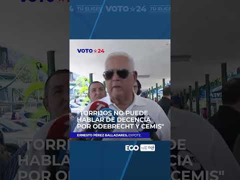 MARTÍN TORRIJOS QUE EXPLIQUE ODEBRECHT Y CEMIS ANTES DE HABLAR DE DECENCIA | #Voto24 #TúEliges
