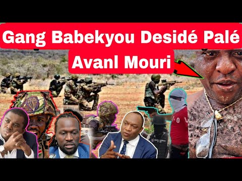 FLASH || gang Babekyou Desidé Palé Avan l Mouri