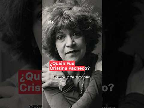 ¿Quién era la periodista Cristina Pacheco? #nmas #shorts #television