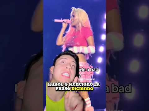 KAROL G VS BAD BUNNY! ?? #short #sabiasque #curiosidades #epic #casos #viral