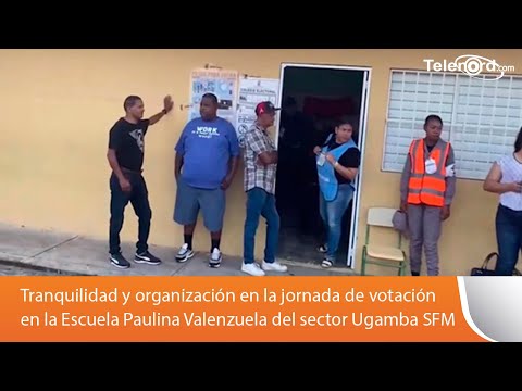 Tranquilidad y organización en la jornada de votación en la Escuela Paulina Valenzuela