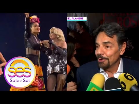 ¡EN VIVO! #EugenioDerbez OPINA sobre la participación de #SalmaHayek en el concierto de #Madonna