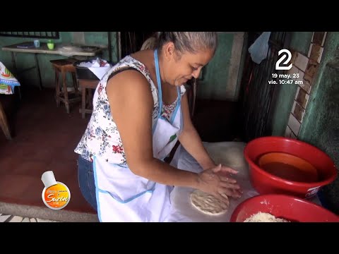 Tortillas de maíz, indispensable en la comida de los nicaragüenses