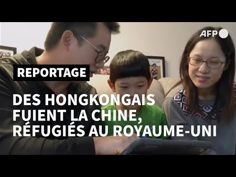 Le Royaume-Uni, terre d'asile pour des familles Hongkongaises qui fuient le régime chinois | AFP