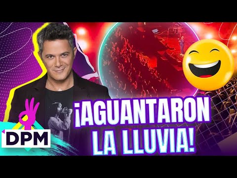 ¡Alejandro Sanz da concierto bajo la lluvia en la Feria de Puebla con lleno total! | De Primera Mano