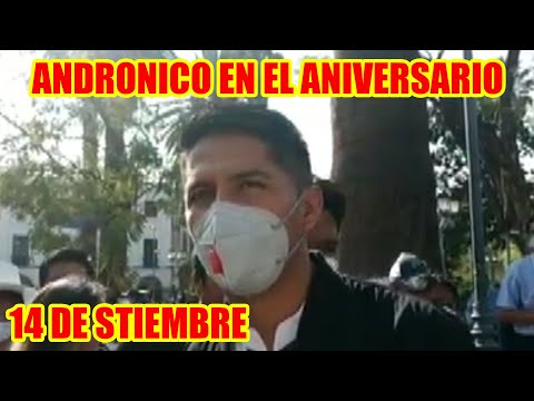 ANDRONICO RODRIGUEZ EN EL ANIVERSARIO DEL 14 DE SETIEMBRE..