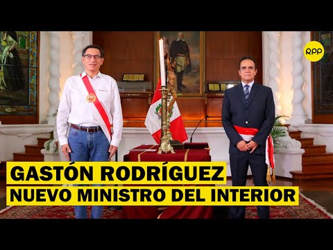 El general Gastón Rodríguez es el nuevo ministro del Interior tras renuncia de Carlos Morán