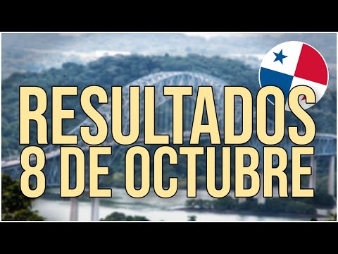 Resultados Lotería de Panamá Domingo 8 de Octubre 2023