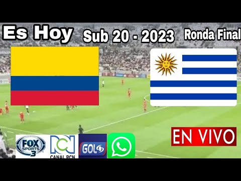 Colombia vs. Uruguay en vivo, donde ver, a que hora juega Colombia vs. Uruguay Sub 20 - 2023