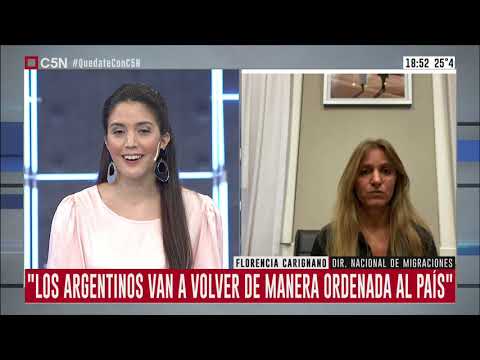 Coronavirus en Argentina: Habla la Directora Nacional de Migraciones