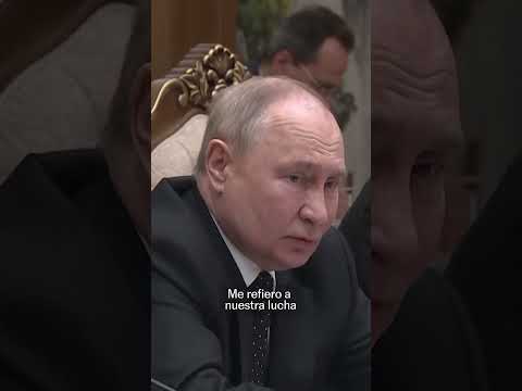 Putin agradece a Kim Jong-un su “apoyo constante e inquebrantable” en la guerra de Ucrania #shorts