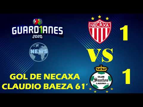 #Resumen Gol de Necaxa Claudio Baeza  Necaxa vs Santos Apertura 2020 Jornada 6 Mexican News?