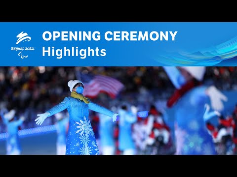 Athletics 🎽 Beijing 2022 Opening Ceremony Highlights | Paralympic Games