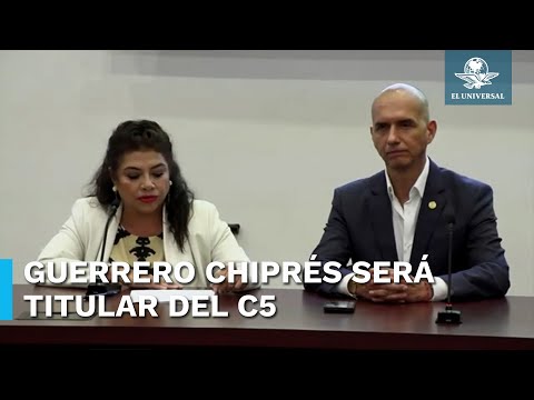 Salvador Guerrero Chiprés, será el próximo titular del C5 con Clara Brugada