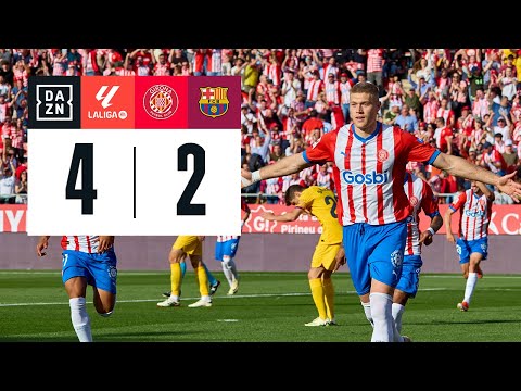 Girona FC vs FC Barcelona (4-2) | Resumen y goles | Highlights LALIGA EA SPORTS